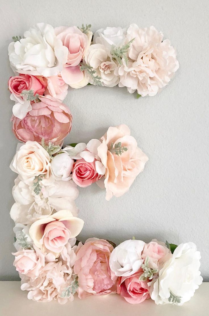 Alphabet Flowers