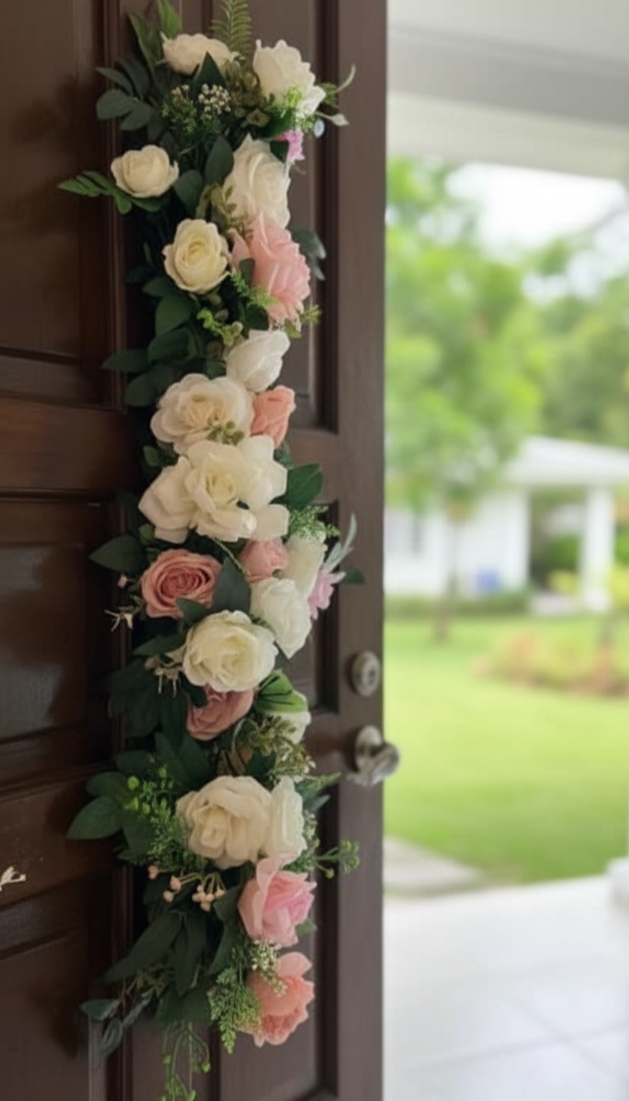 Floral Door Decoration