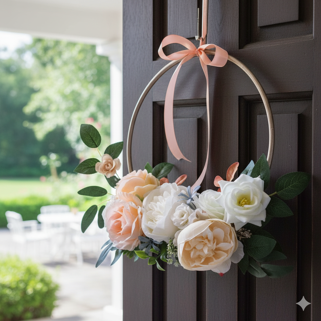 Floral Door Decoration