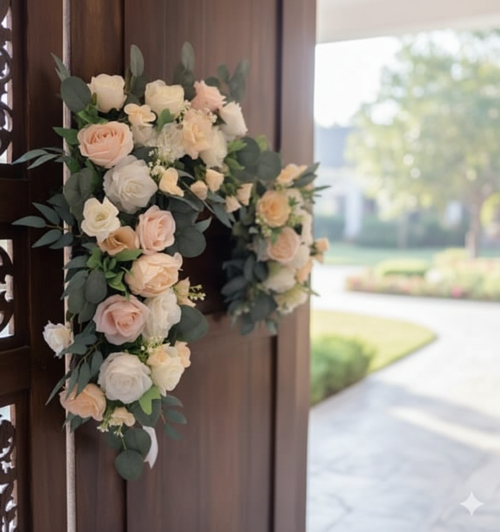 Floral Door Decoration