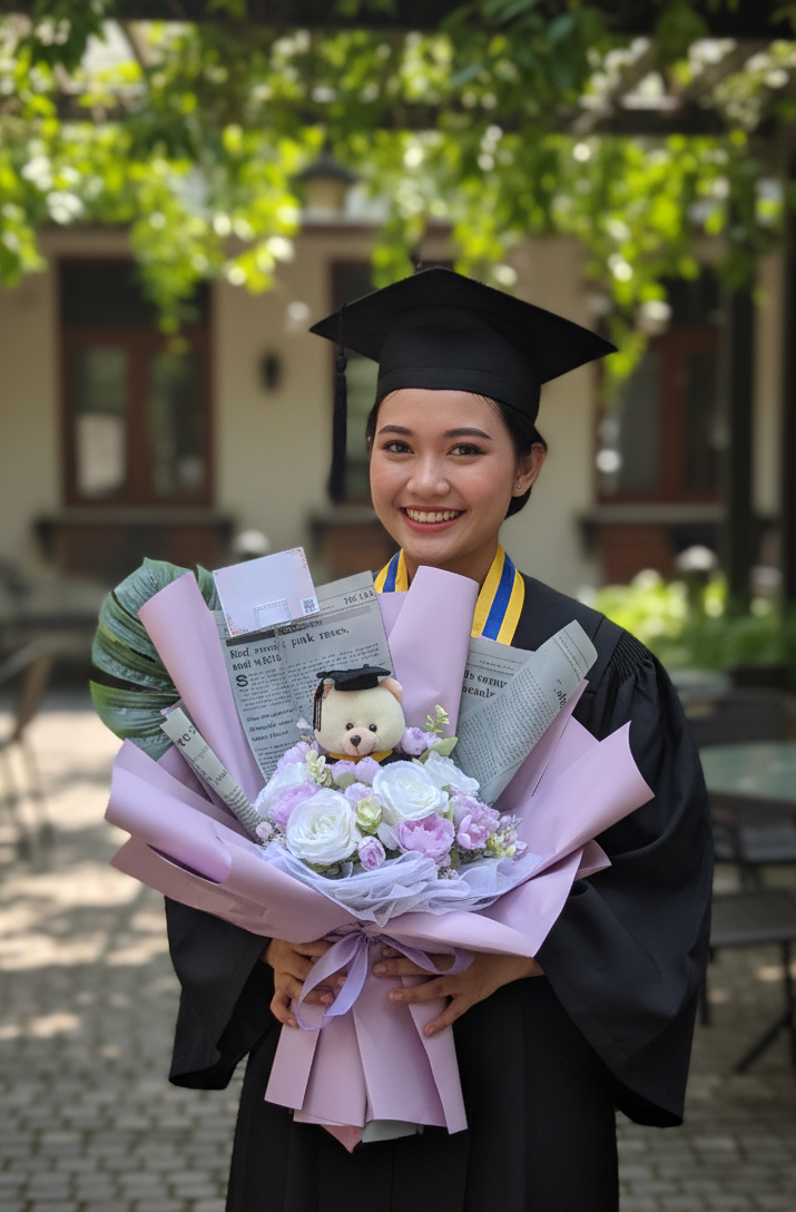 graduation bouquet