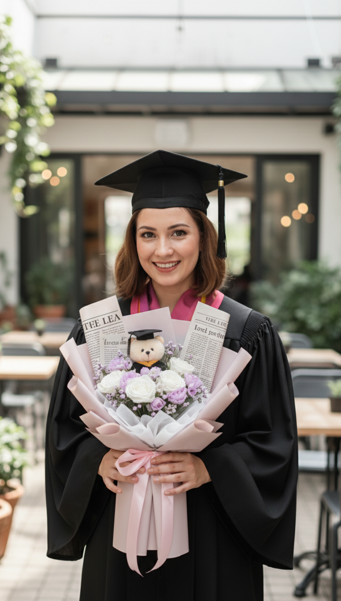 graduation bouquet